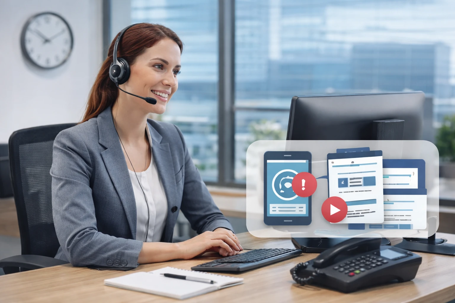 Standard téléphonique externalisé et accueil professionnel personnalisé pour entreprises et PME.