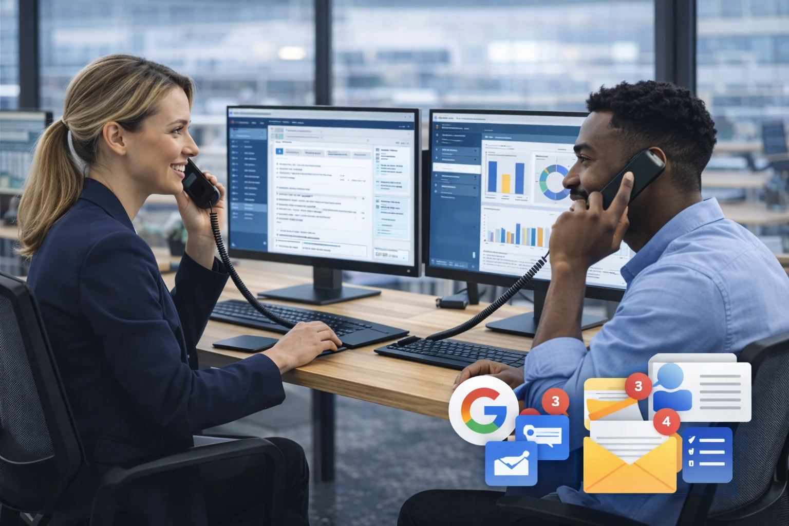 Formation relation client, accueil téléphonique et techniques de vente pour la fidélisation commerciale.